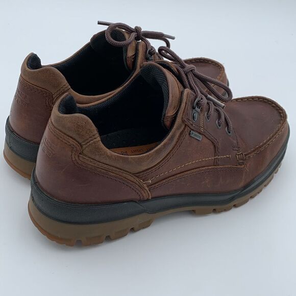 Ecco Track 25 brown leather low top ankle boots size 43 main image 7
